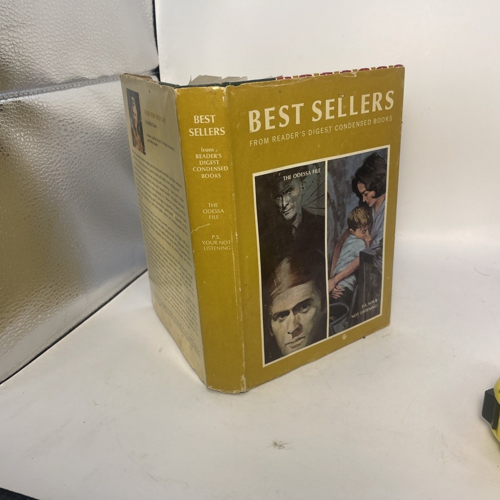 Best Sellers From Reader's Digest Condensed Books 1974 HC DJ Odessa File